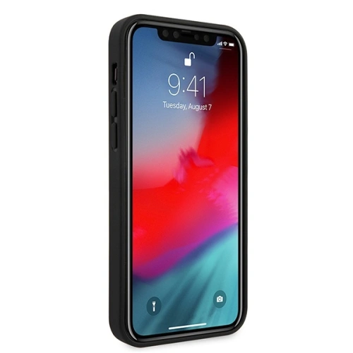 Etui Guess GUHCP12LVSATMLBK Apple iPhone 12 Pro Max czarny/black hardcase Saffiano