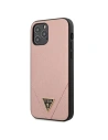 Etui Guess GUHCP12LVSATMLPI Apple iPhone 12 Pro Max różowy/pink hardcase Saffiano