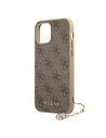 Hurtownia GSM - Etui Guess GUHCP12MGF4GBR Apple iPhone 12/12 Pro brązowy/brown hardcase 4G Charms Collection - GUE685BR - {ean13} - Hurt
