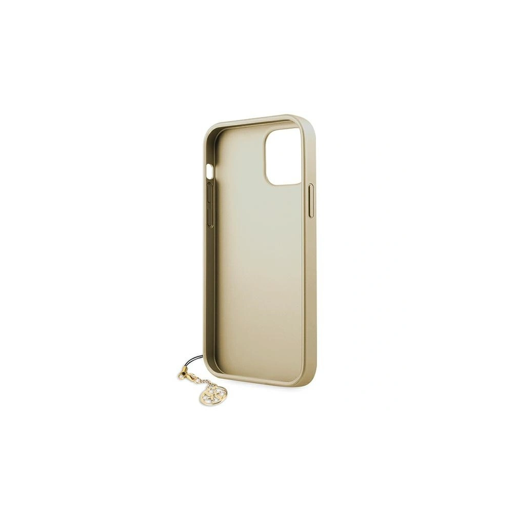 Hurtownia GSM - Etui Guess GUHCP12MGF4GBR Apple iPhone 12/12 Pro brązowy/brown hardcase 4G Charms Collection - GUE685BR - {ean13} - Hurt