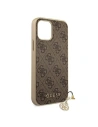 Hurtownia GSM - Etui Guess GUHCP12MGF4GBR Apple iPhone 12/12 Pro brązowy/brown hardcase 4G Charms Collection - GUE685BR - {ean13} - Hurt