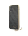 Hurtownia GSM - Etui Guess GUHCP12MGF4GGR Apple iPhone 12/12 Pro szary/grey hardcase 4G Charms Collection - GUE686GRY - {ean13} - Hurt