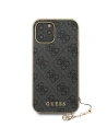 Hurtownia GSM - Etui Guess GUHCP12MGF4GGR Apple iPhone 12/12 Pro szary/grey hardcase 4G Charms Collection - GUE686GRY - {ean13} - Hurt