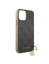 Hurtownia GSM - Etui Guess GUHCP12MGF4GGR Apple iPhone 12/12 Pro szary/grey hardcase 4G Charms Collection - GUE686GRY - {ean13} - Hurt