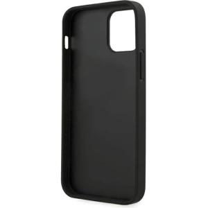Etui Guess GUHCP12MPUILGBK Apple iPhone 12/12 Pro czarny/black hardcase Iridescent Love Script Gold Logo