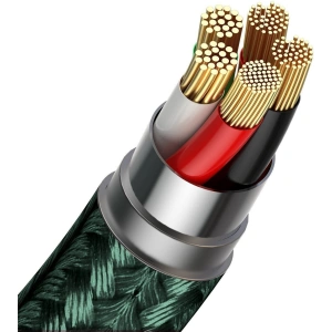 Wholesale USB Baseus Fast 4in1 USB to USB-C / Lightning / Micro 3A 1m (green) - BSU1814GRN - {ean13} - Hurt