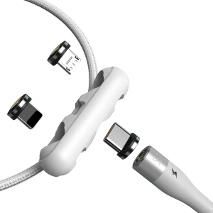 Hurtownia GSM - Kabel USB Baseus Fast 4w1 USB do USB-C / Lightning / Micro 5A 1m (biały) - BSU1815WHT - {ean13} - Hurt