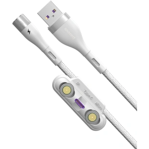 Hurtownia GSM - Kabel USB Baseus Fast 4w1 USB do USB-C / Lightning / Micro 5A 1m (biały) - BSU1815WHT - {ean13} - Hurt