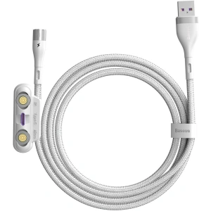 Hurtownia GSM - Kabel USB Baseus Fast 4w1 USB do USB-C / Lightning / Micro 5A 1m (biały) - BSU1815WHT - {ean13} - Hurt
