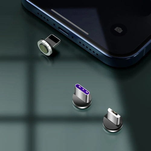 Kabel USB Baseus Fast 4w1 USB do USB-C / Lightning / Micro 5A 1m (biały)