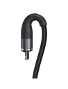 Hurtownia GSM - Kabel magnetyczny USB - Lightning Baseus Zinc 2.4A 1m (szaro-czarny) - BSU1818GRYBLK - {ean13} - Hurt