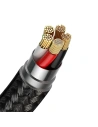 Hurtownia GSM - Kabel magnetyczny USB - Lightning Baseus Zinc 2.4A 1m (szaro-czarny) - BSU1818GRYBLK - {ean13} - Hurt