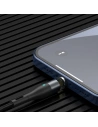 Hurtownia GSM - Kabel magnetyczny USB - Lightning Baseus Zinc 2.4A 1m (szaro-czarny) - BSU1818GRYBLK - {ean13} - Hurt