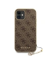 Hurtownia GSM - Etui Guess GUHCP12SGF4GBR Apple iPhone 12 mini brązowy/brown hardcase 4G Charms Collection - GUE698BR - {ean13} - Hurt