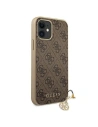 Hurtownia GSM - Etui Guess GUHCP12SGF4GBR Apple iPhone 12 mini brązowy/brown hardcase 4G Charms Collection - GUE698BR - {ean13} - Hurt
