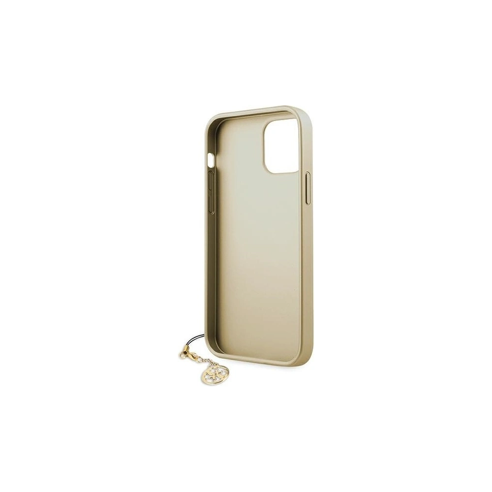 Hurtownia GSM - Etui Guess GUHCP12SGF4GBR Apple iPhone 12 mini brązowy/brown hardcase 4G Charms Collection - GUE698BR - {ean13} - Hurt