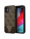 Hurtownia GSM - Etui Guess GUHCP12SPU4GHBR Apple iPhone 12 mini braun/brown Hardcase 4G Triangle Collection - GUE704BR - {ean13} - Hurt
