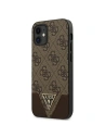 Hurtownia GSM - Etui Guess GUHCP12SPU4GHBR Apple iPhone 12 mini braun/brown Hardcase 4G Triangle Collection - GUE704BR - {ean13} - Hurt