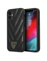 Etui Guess GUHCP12SPUVQTMLBK Apple iPhone 12 mini czarny/black hardcase V-Quilted Collection