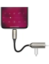 Hurtownia GSM - Adapter Audio Baseus L56 Lightning do Jack 3.5mm i Lightning (srebrny) - BSU1823SLV - {ean13} - Hurt