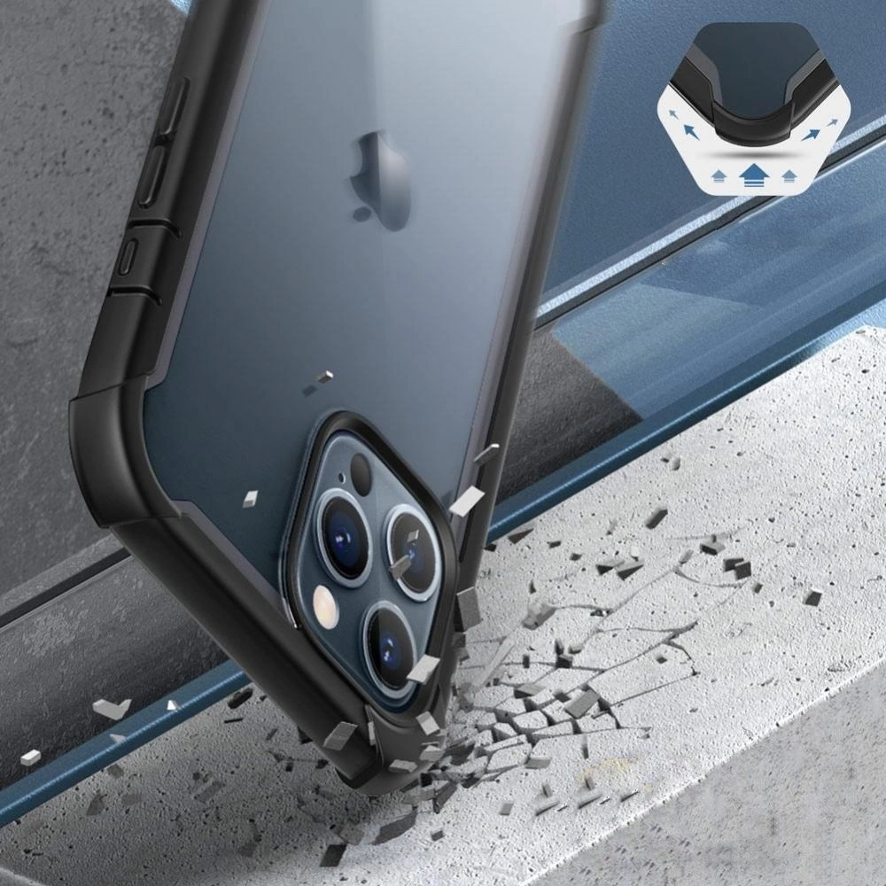 Hurtownia GSM - Etui Supcase IBLSN Ares Apple iPhone 12 Pro Max Schwarz - SPC131BLK - {ean13} - Hurt