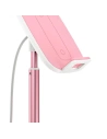 Wholesale Baseus Literary Youth Desktop Bracket (Telescopic with Wireless Charging) Rose gold - BSU1828PNK - {ean13} - Hurt