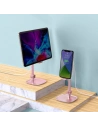 Hurtownia GSM - Stojak teleskopowy Baseus z ładowarką bezprzewodową na telefon/tablet (różowy) - BSU1828PNK - {ean13} - Hurt