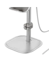 Hurtownia GSM - Stojak teleskopowy Baseus z ładowarką bezprzewodową na telefon/tablet (srebrny) - BSU1829SLV - {ean13} - Hurt