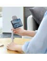 Hurtownia GSM - Stojak teleskopowy Baseus z ładowarką bezprzewodową na telefon/tablet (srebrny) - BSU1829SLV - {ean13} - Hurt