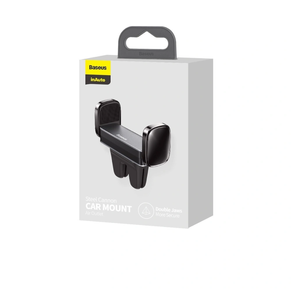 Hurtownia GSM - Kfz-Luftauslass-Halterung Baseus Steel Cannon (schwarz) - BSU1831BLK - {ean13} - Hurt