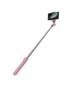 Selfie stick, statyw Bluetooth Baseus Lovely (różowy)