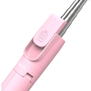 Baseus Lovely Bluetooth Folding Bracket Selfie Stick Pink