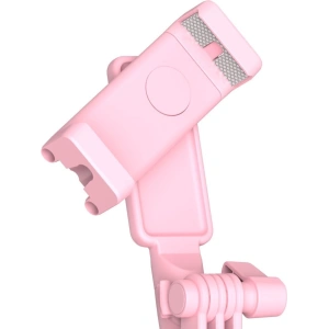 Selfie stick, statyw Bluetooth Baseus Lovely (różowy)