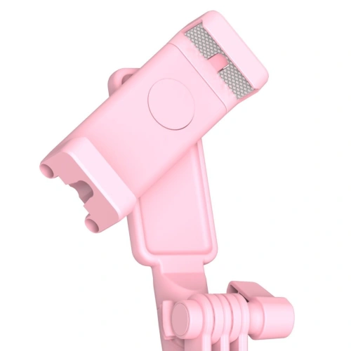 Selfie stick, statyw Bluetooth Baseus Lovely (różowy)