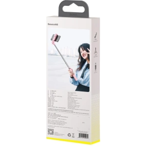 Selfie stick, statyw Bluetooth Baseus Lovely (różowy)