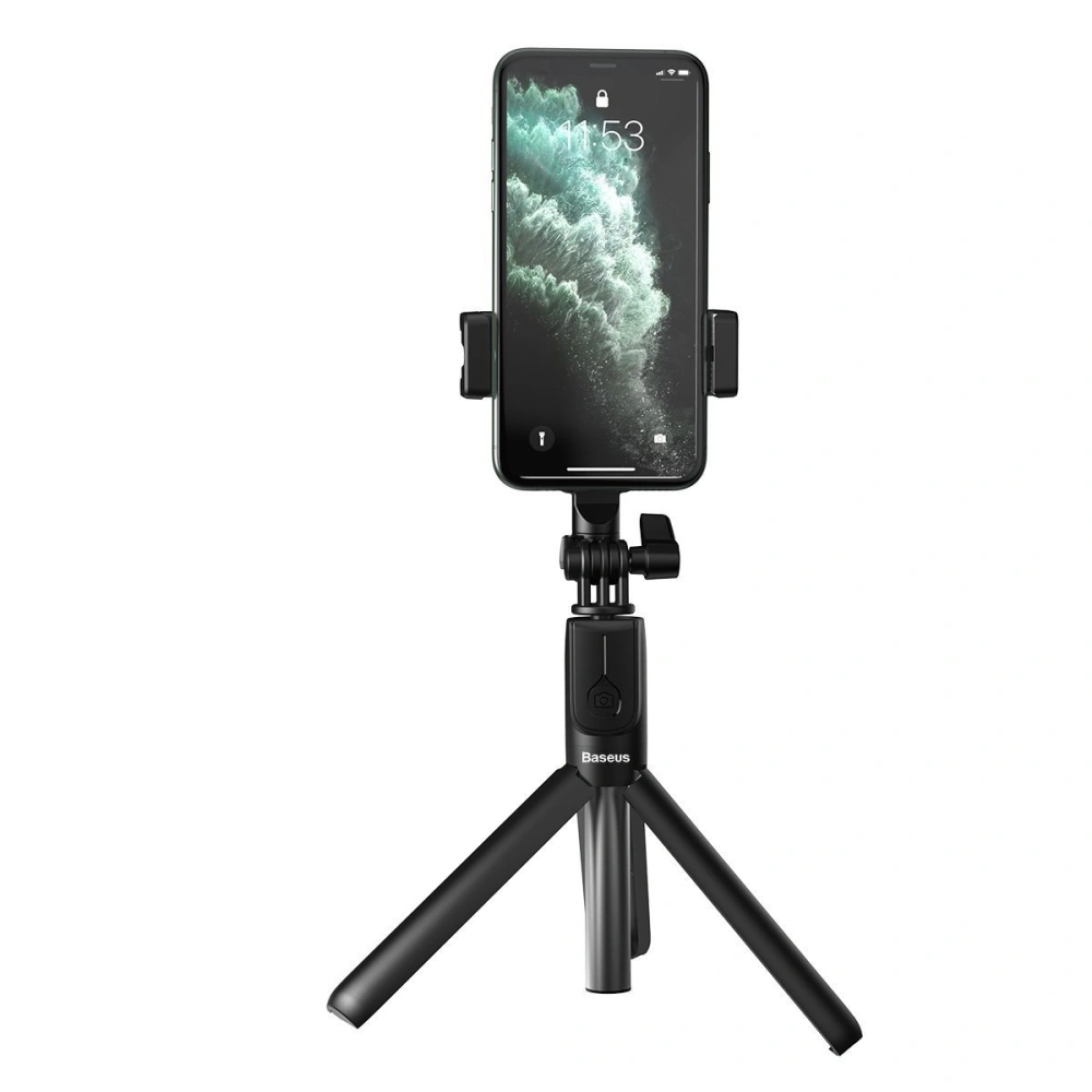 Hurtownia GSM - Selfie stick, statyw Bluetooth Baseus Lovely (czarny) - BSU1833BLK - {ean13} - Hurt