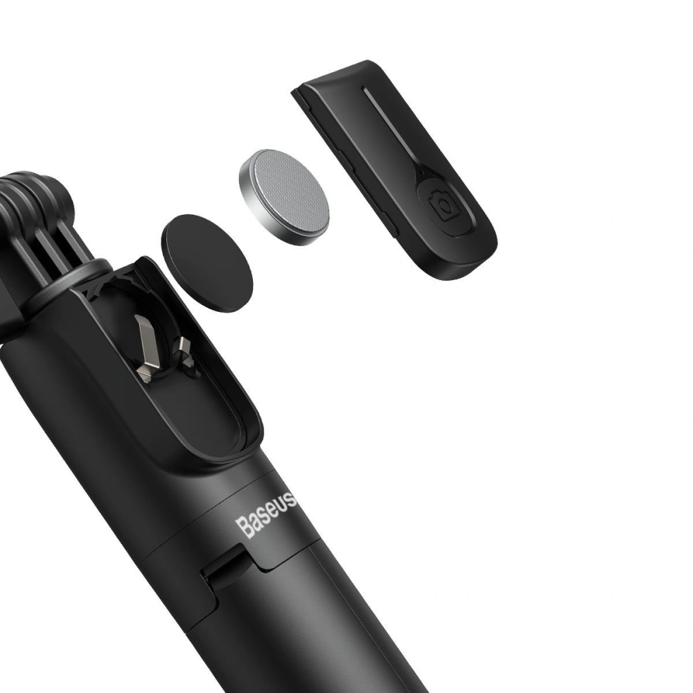 Hurtownia GSM - Selfie stick, statyw Bluetooth Baseus Lovely (czarny) - BSU1833BLK - {ean13} - Hurt