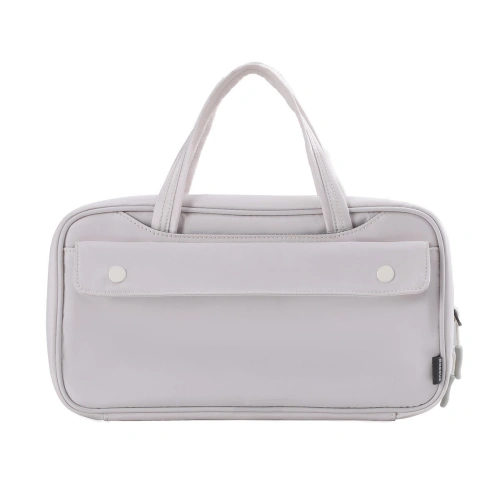 Etui Baseus Track na akcesoria, wstrząsoodporne, wodoodporne 225x140x55mm (białe)