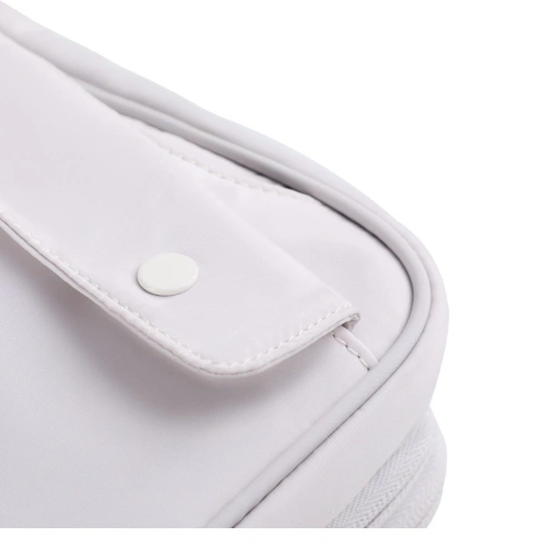 Etui Baseus Track na akcesoria, wstrząsoodporne, wodoodporne 225x140x55mm (białe)