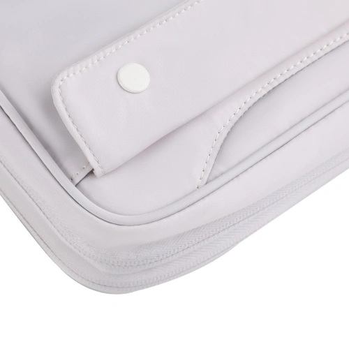 Etui Baseus Track na akcesoria, wstrząsoodporne, wodoodporne 225x140x55mm (białe)