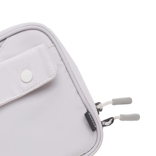 Etui Baseus Track na akcesoria, wstrząsoodporne, wodoodporne 225x140x55mm (białe)