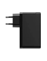 Hurtownia GSM - Ładowarka sieciowa Baseus GaN C+C+U, 120W, EU (czarna) - BSU1836BLK - {ean13} - Hurt