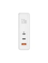 Hurtownia GSM - Ładowarka sieciowa Baseus GaN C+C+U, 120W, EU (biała) - BSU1837WHT - {ean13} - Hurt