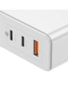 Hurtownia GSM - Ładowarka sieciowa Baseus GaN C+C+U, 120W, EU (biała) - BSU1837WHT - {ean13} - Hurt