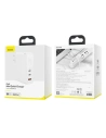 Hurtownia GSM - Ładowarka sieciowa Baseus GaN C+C+U, 120W, EU (biała) - BSU1837WHT - {ean13} - Hurt
