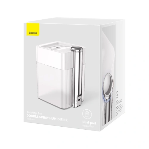 Nawilżacz powietrza Baseus Time Magic Box, 550ml (200mAh) - biały