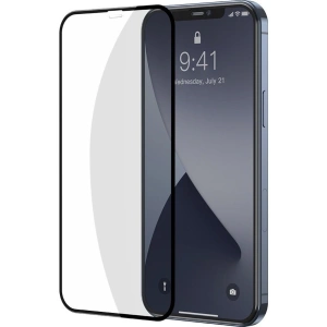 Tempered glass 0.3mm Baseus Apple iPhone 12 mini (2pcs) black