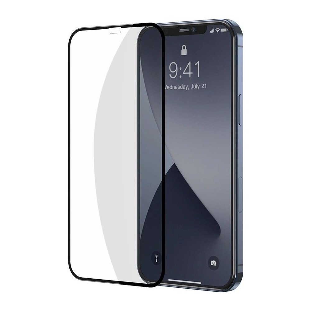 Hurtownia GSM - Szkło hartowane 0.3mm Baseus Apple iPhone 12 mini (2szt.) czarne - BSU1841 - {ean13} - Hurt