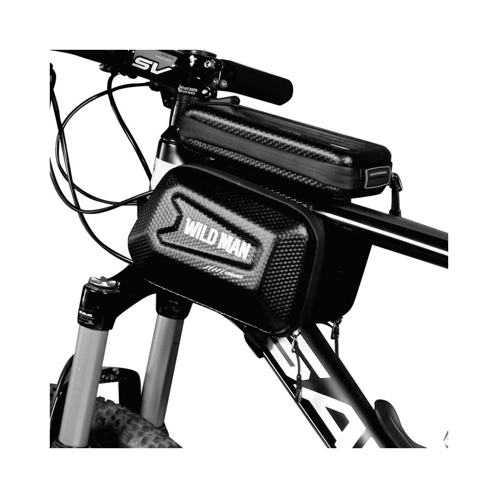 Wholesale WildMan Hardpouch Bike Mount XL Black - WLD005BLK - {ean13} - Hurt