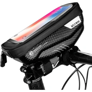 Wholesale WildMan Hardpouch Bike Mount S Black - WLD006BLK - {ean13} - Hurt